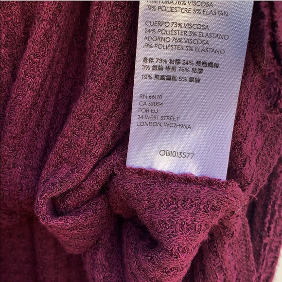 Free People North Shore Thermal Top Long Sleeve - Picture 4 of 6